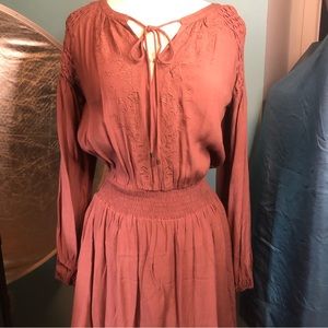 Astr long sleeve size S dress